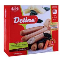 K&N's Deline Jumbo Frank Sausages, Chicken, 10-Pack, 740g